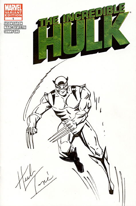 Wolverine By Herb Trimpe, In Bill Rogers's Con Sketches Comic Art ...